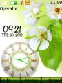 Flower Dual Clock