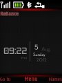 Hd Red Clock