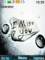 I miss you