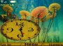 Water Lilies V Clock