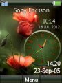 Flower Dual Clock