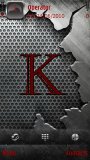 Letter K carbon