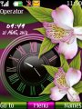 Flower dual clock