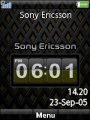 Sony flip clock