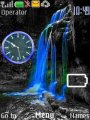 Waterfall clock