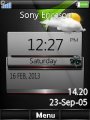 HTC digital clock