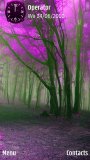 Purple forest