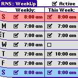 WeekUp Alarm Clock v2.1 WeekUp Alarm Clock v2.1