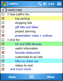 ListPro v5.0 ListPro v5.0