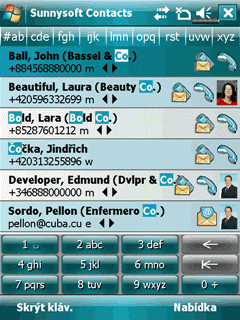 Sunnysoft Contacts