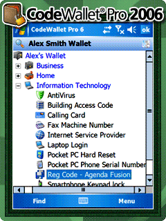 CodeWallet Pro 2006 Mobile CodeWallet Pro 2006 Mobile