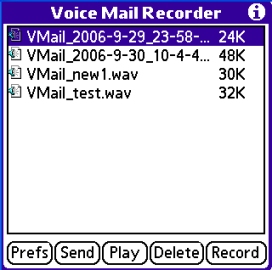 Voice Mail Recorder v1.1 Voice Mail Recorder v1.1