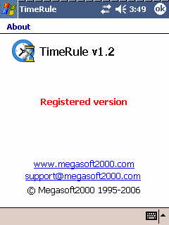 TimeRule v1.2 TimeRule v1.2