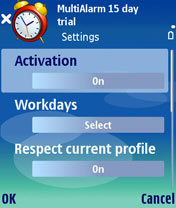MultiAlarm Options