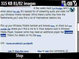 JB5 Mobile Browser