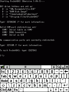 PocketDOS v1.10.1