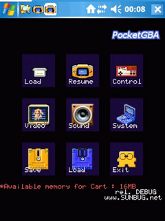 PocketGBA rel. 060526 PocketGBA rel. 060526