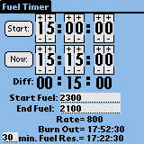 FlyBy Fuel Timer v1.1 FlyBy Fuel Timer v1.1