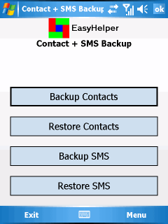 EasyHelper Contact + SMS Backup v1.2.3 EasyHelper Contact + SMS Backup v1.2.3