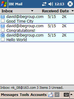 IBE Push Mail v1.0