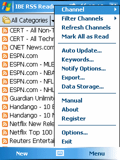 IBE RSS Reader v1.0