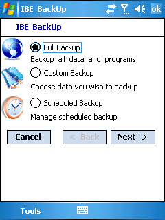 IBE BackUp v1.1
