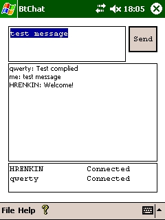 Bluetooth Chat v0.5
