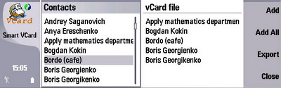 Best vCard v1.0