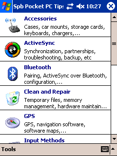 Spb Pocket PC Tips & Tricks v1.5