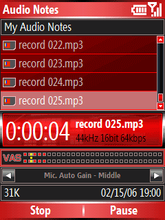 VITO AudioNotes
