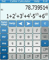 Calilei Calculator Basic v1.6 Calilei Calculator Basic v1.6