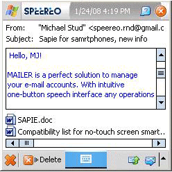 Speereo Voice Mailer