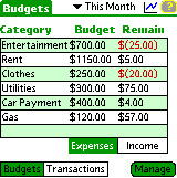Скриншот: Budget Manager