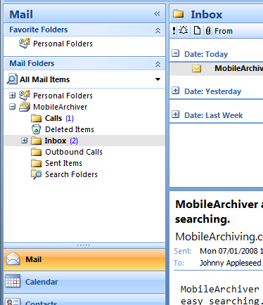 MobileArchiver MobileArchiver