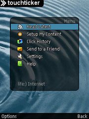 Touchticker