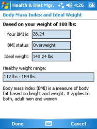 Health and Diet Manager