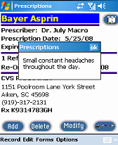 Prescriptions