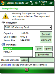 nueStorageManager