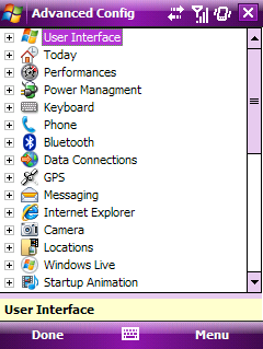 Advanced Configuration Tools