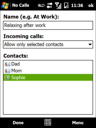 No Calls