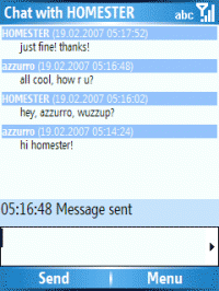 Bluechattin\' v1.0