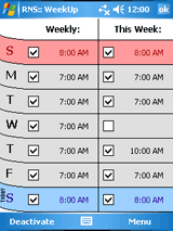 WeekUp Alarm Clock WeekUp Alarm Clock