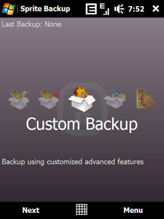 Sprite Backup