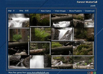 Forest Waterfall