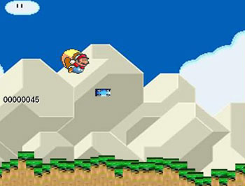 Super Mario World Сape Glide