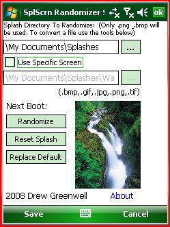 Splash Screen Randomizer
