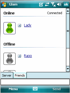 Glam IRC