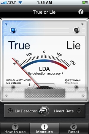 True or lie