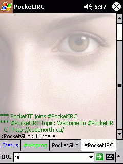 Pocket IRC Pocket IRC