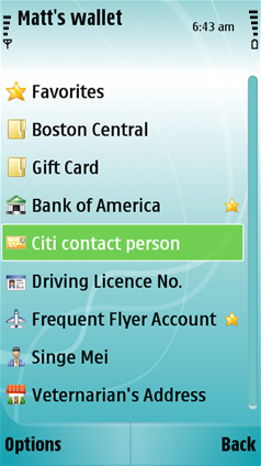 SafeWallet Touch